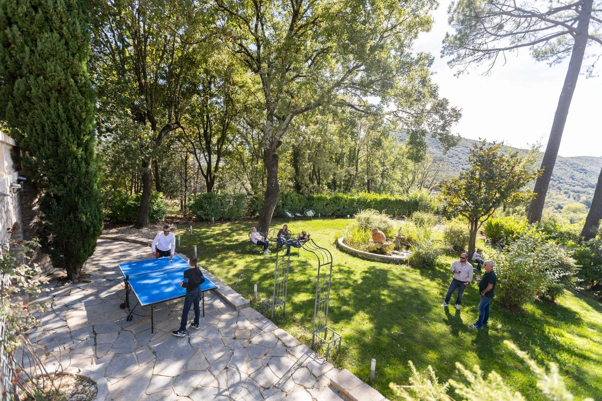 "Les Hauts Du Marquet" - Meuble De Tourisme 5 Etoiles - Gite De Groupe 15 Personnes En Cevennes - Piscine A Debordement - Balneo - Sauna - Nature Saint Jean du Pin Экстерьер фото
